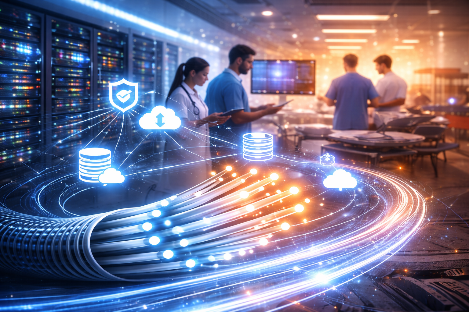 Performance et résilience : les nouveaux standards de la fibre optique en santé 